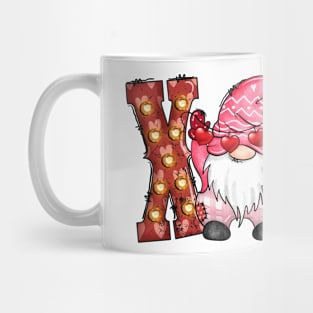 XOXO Gnome Love Valentine Heart Mug